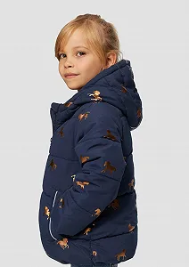 Куртка s.Oliver стьобана з блискучим принтом та флісовою підкладкою ціна на synthetic.ua - Фото 1 Куртка s.Oliver стьобана з блискучим принтом та флісовою підкладкою synthetic.ua - Фото 1