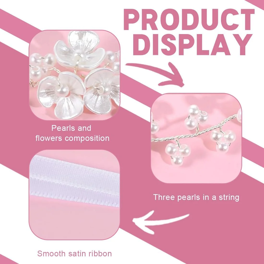 Венок для волос Цветок, фото №3