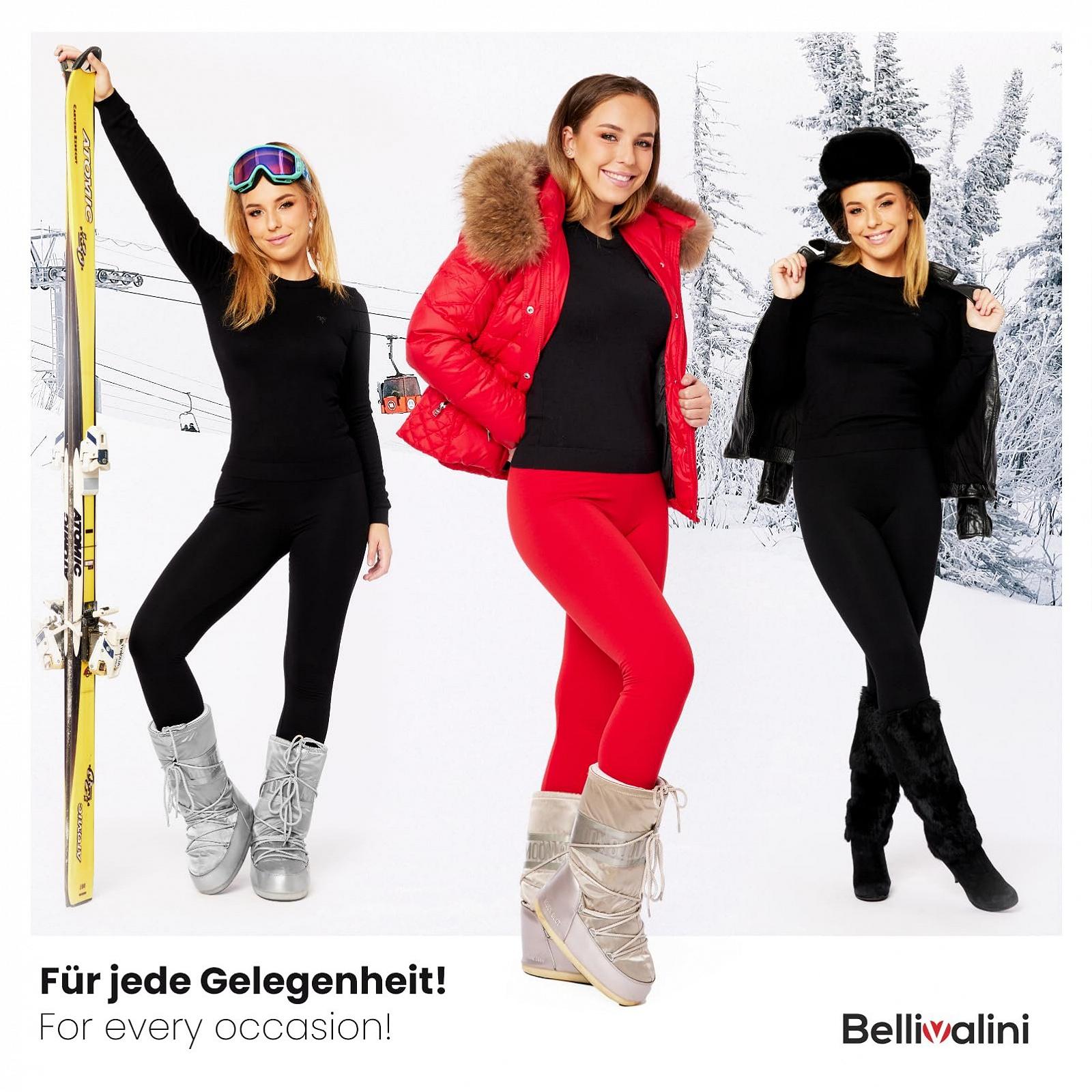 Термолеггинсы женские Bellivalini Lined for Winter Warm Apre Ski BLV50-320, фото №6