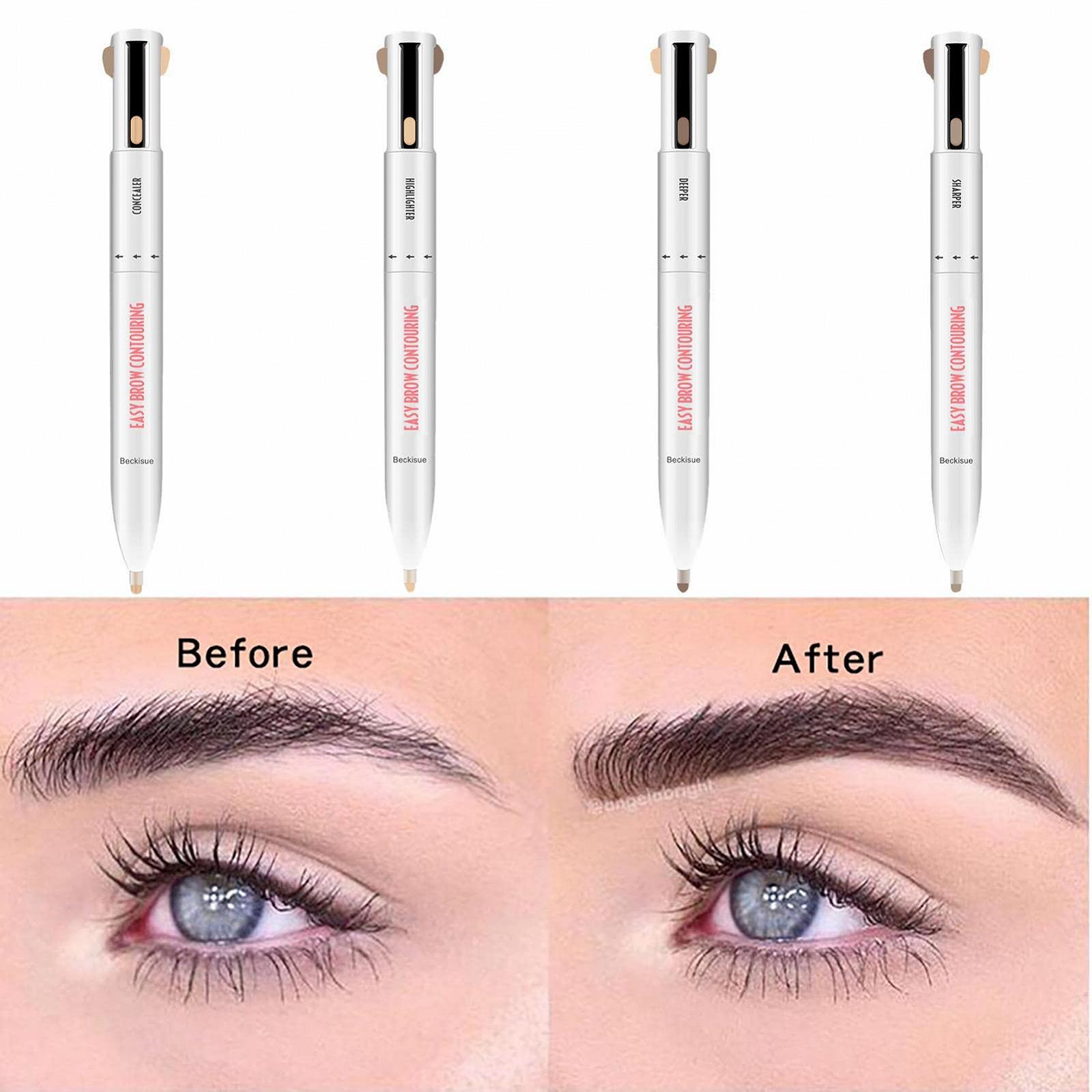 Контурный карандаш Yemyap для бровей 4 цвета, фото №7