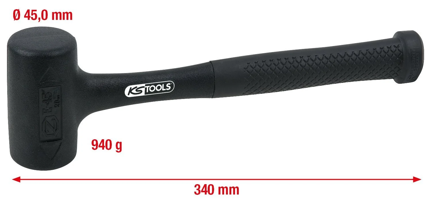 Безінерційний молоток KS Tools 140.5255 645 г, фото №3 Безінерційний молоток KS Tools 140.5255 645 г, фото №3