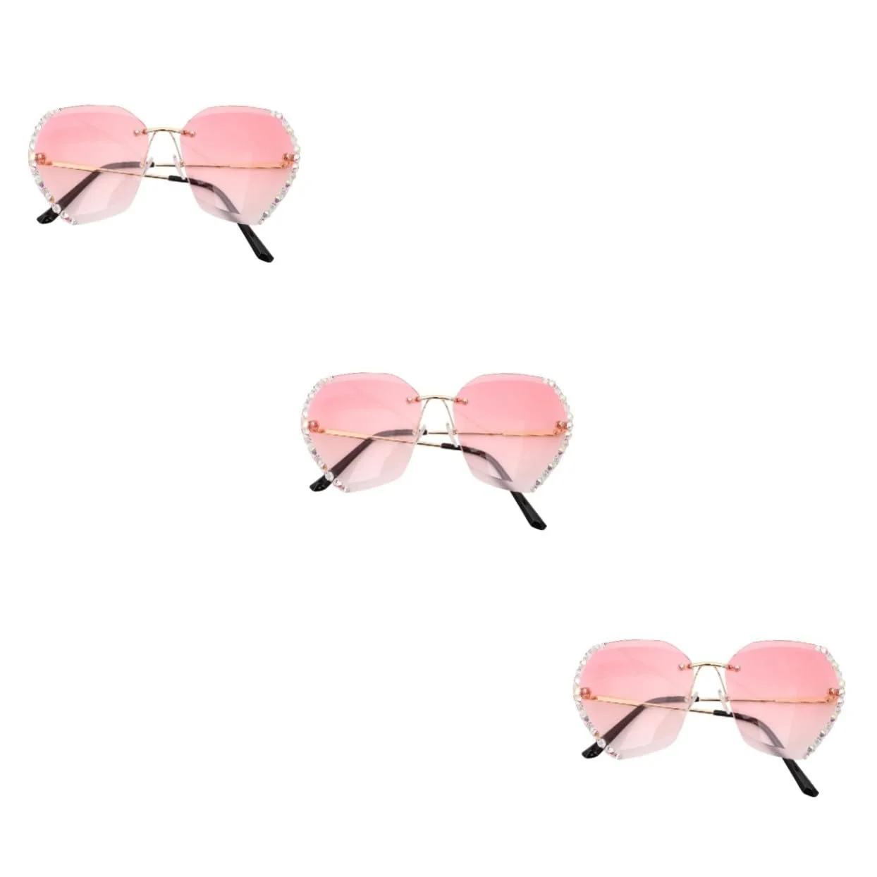 Набір окулярів для косплею PACKOVE 3 шт без оправи, креативні чарки x 3 шт, фото №1 Набір окулярів для косплею PACKOVE 3 шт без оправи, креативні чарки x 3 шт, фото №1