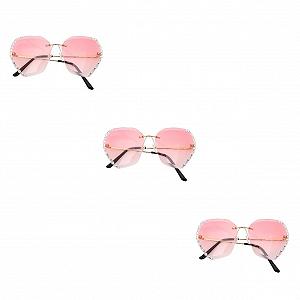 Набір окулярів для косплею PACKOVE 3 шт без оправи, креативні чарки x 3 шт - Фото 1