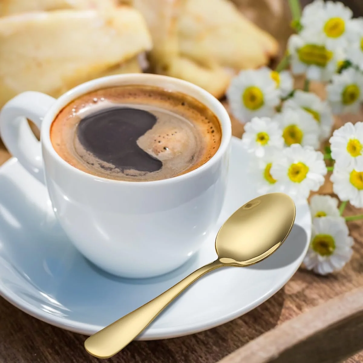 Ложка чайна Gold, набір 12 шт., фото №6
