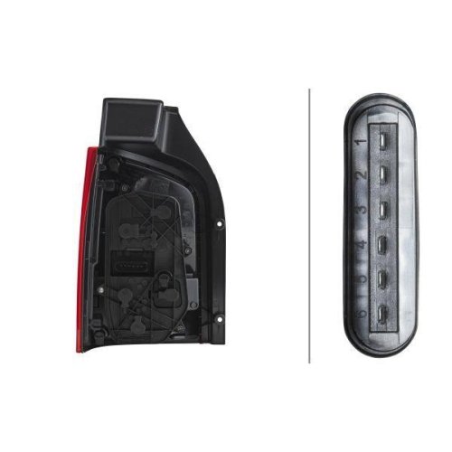 Задний фонарь HELLA 2SK 010 318-081 для VW, правый, для автомобилей с задней дверью, фото №2 Задний фонарь HELLA 2SK 010 318-081 для VW, правый, для автомобилей с задней дверью, фото №2