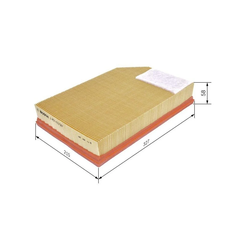 Фільтр повітряний BOSCH 1 457 433 587 для VOLVO, фото №1