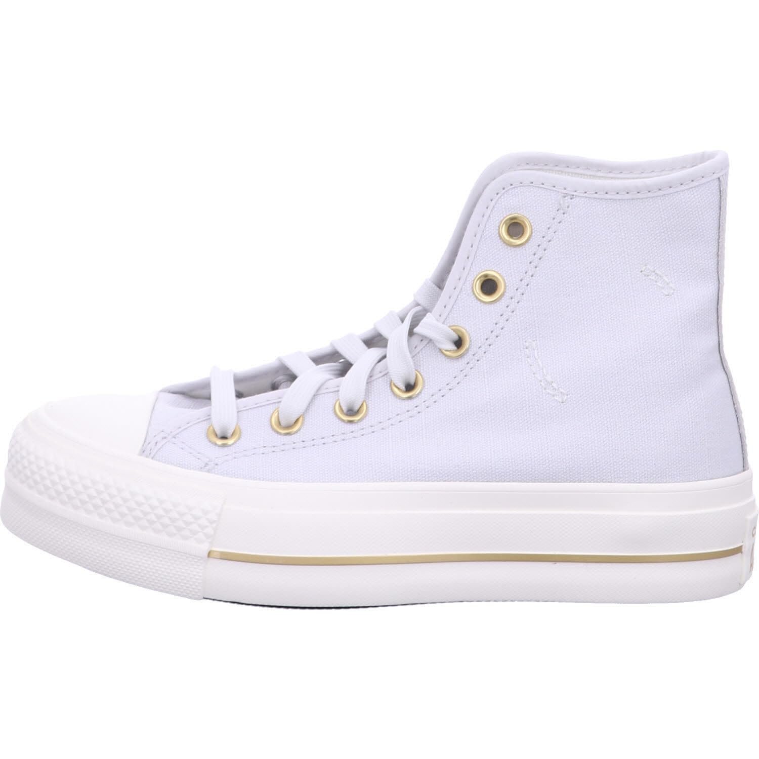 Кеды Converse All Star Lift A08237C Серый/Белый/Золотой, фото №2