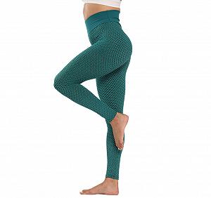 Леггинсы женские спортивные XL 6105 зеленые synthetic.ua - Фото 1