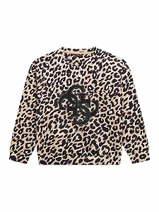 Світшот Guess для дівчат з довгими рукавами Scuba Active Top - Фото 1