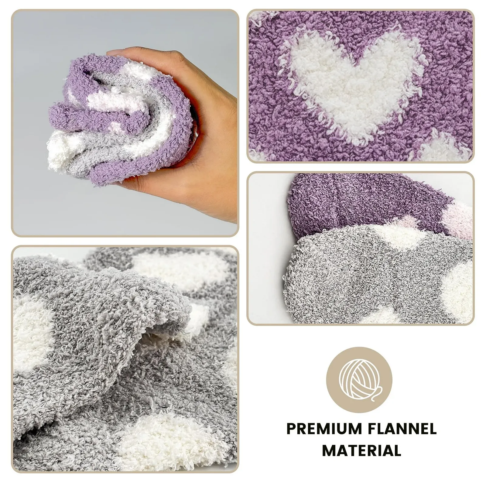 Шкарпетки, 6 пар Теплі шкарпетки жіночі 39-42 35-38, фото №4 Шкарпетки, 6 пар Теплі шкарпетки жіночі 39-42 35-38, фото №4