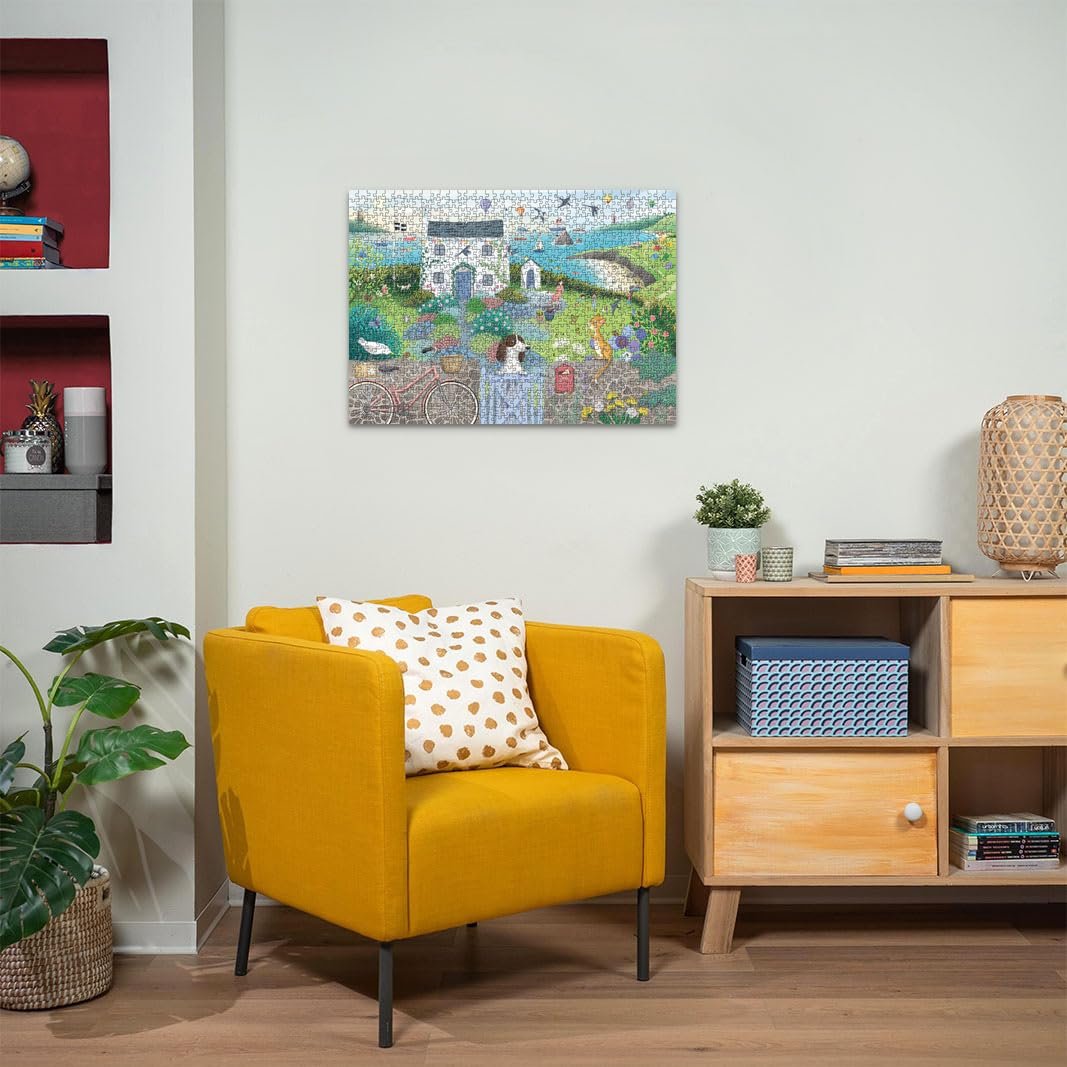 Пазл Ravensburger Coastal Cottage 12001104 1000 элементов 70 x 50 см, фото №5