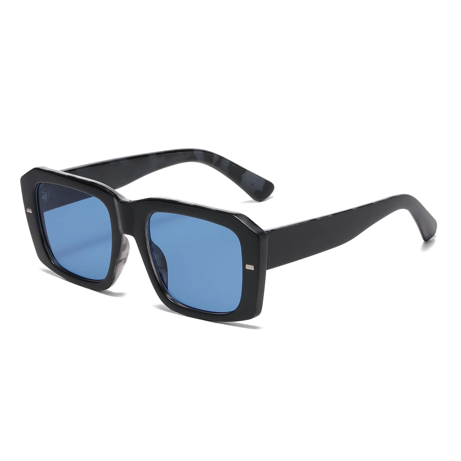 Вінтажні прямокутні сонцезахисні окуляри LJCZKA для жінок і чоловіків, 90-х років, фото №1