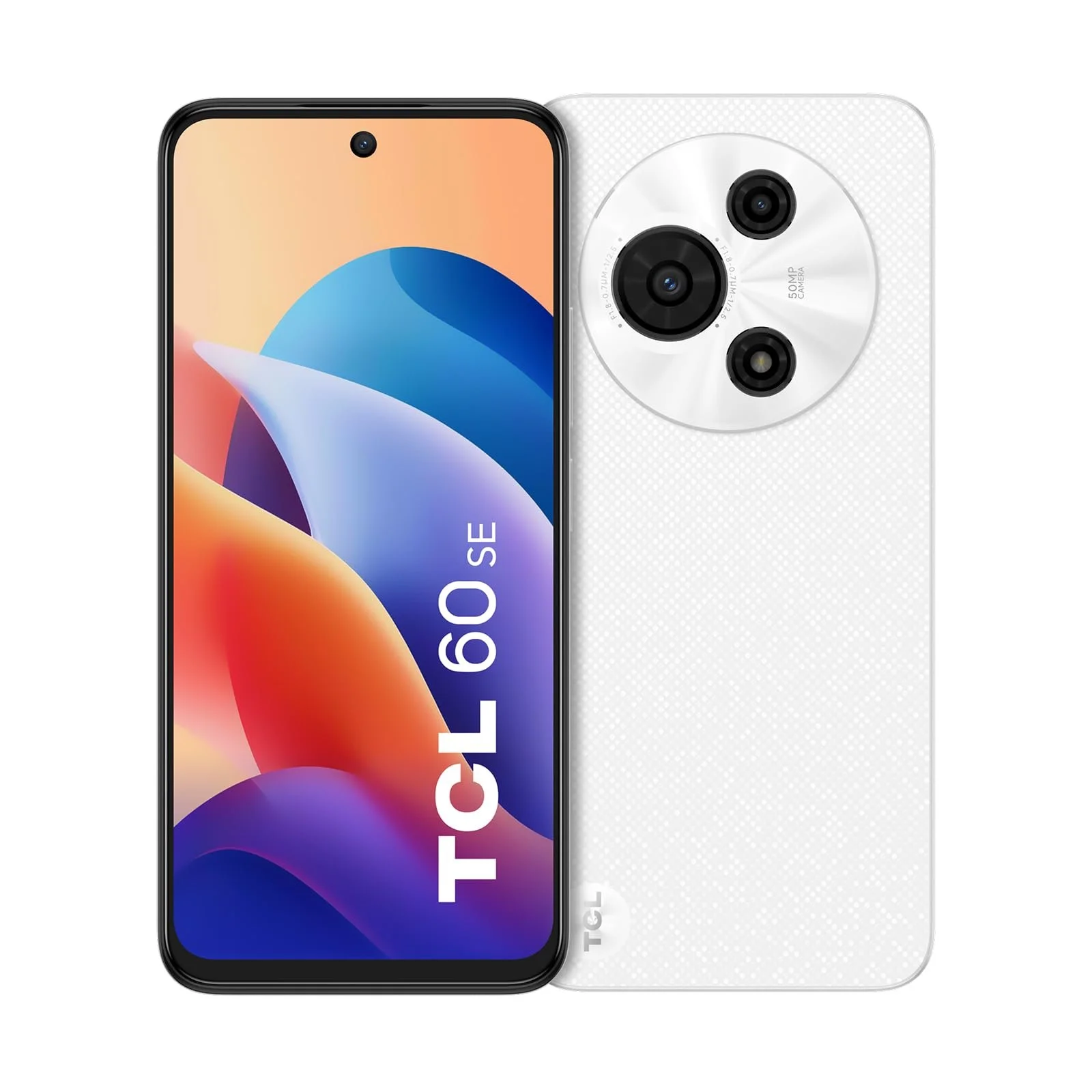 Смартфон TCL 60 SE 6,7" HD+ 8/512ГБ 50МП 5000мАг Android 15 Blizzard White, фото №1 Смартфон TCL 60 SE 6,7" HD+ 8/512ГБ 50МП 5000мАг Android 15 Blizzard White, фото №1