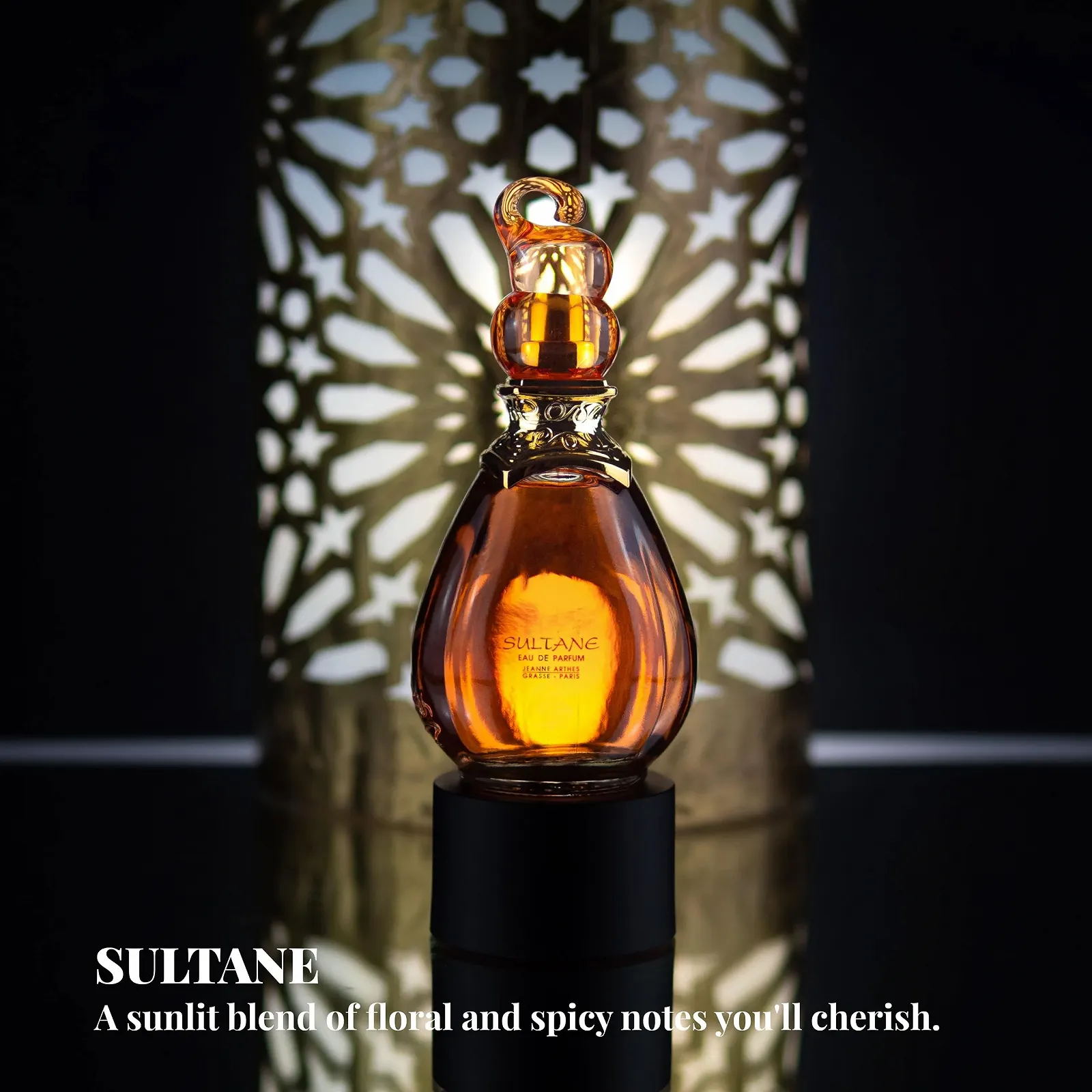 Парфумована вода JEANNE ARTHES Sultans Квітковий, Сандал і Мускус 100 мл, фото №4