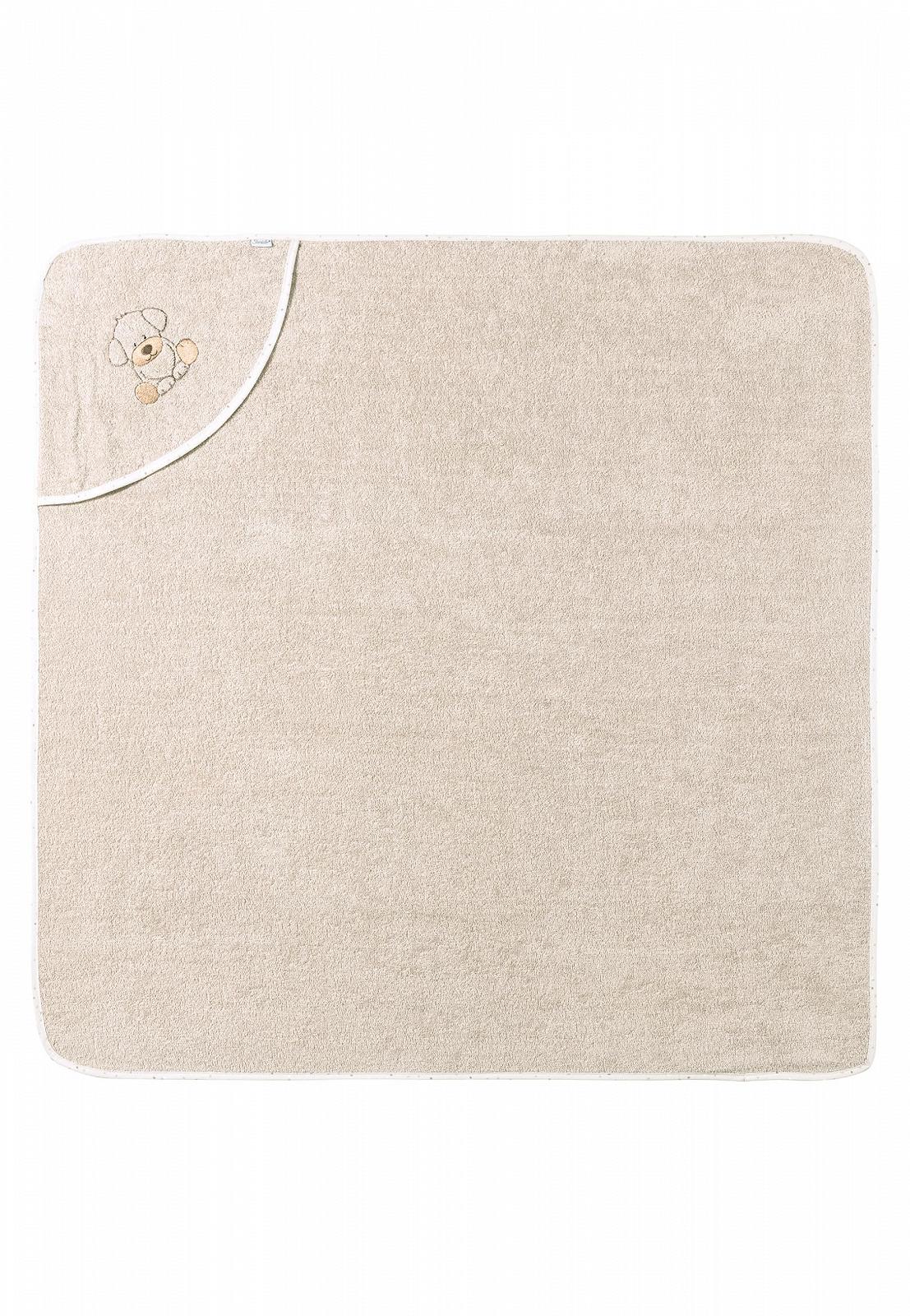 Полотенце Банное Sterntaler Lucky Dog 100 x 100 см песочный, фото №2