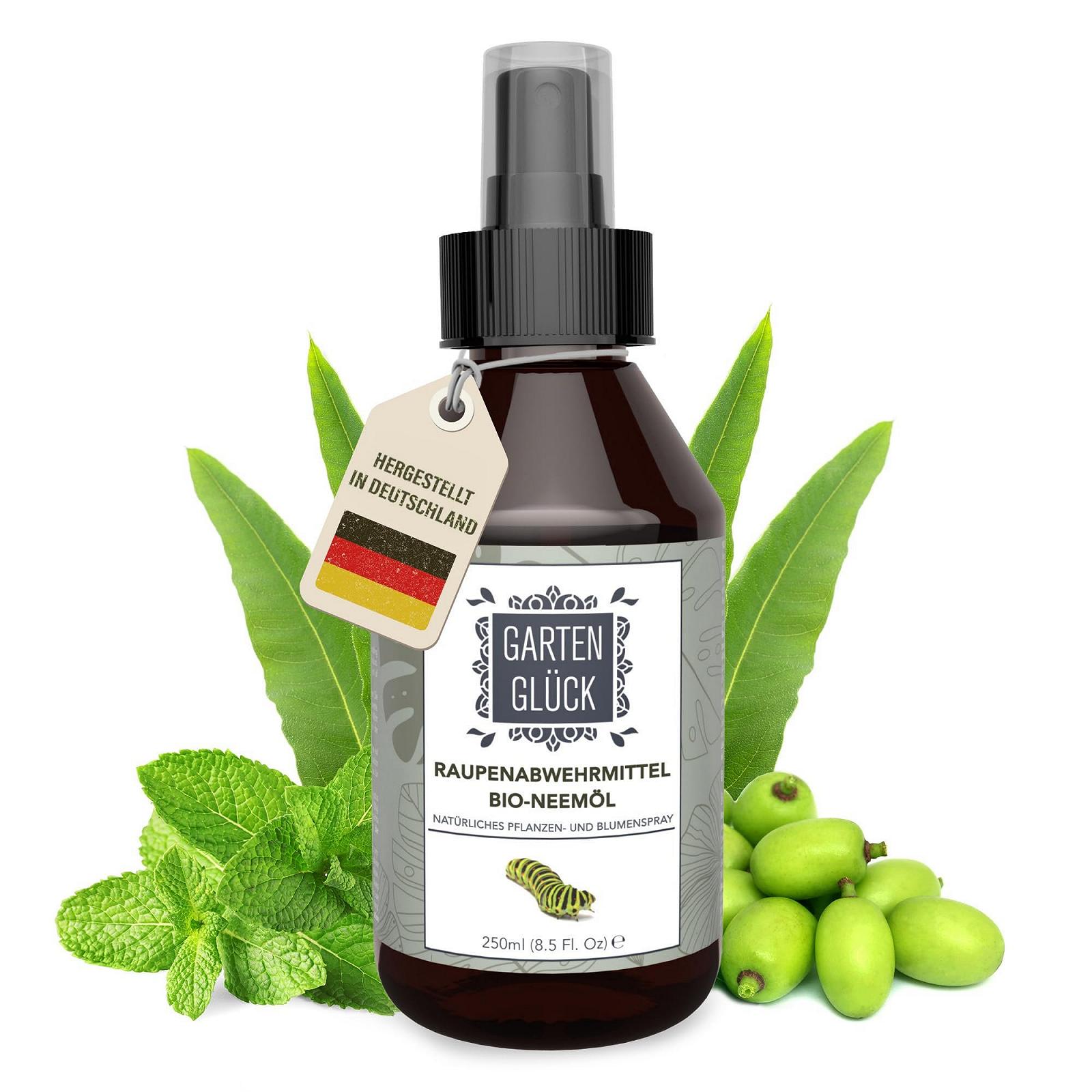 Спрей від гусениць та комах GARTEN GLÜCK CATERPILLAR REPELLENT органічний 250 ml, фото №1