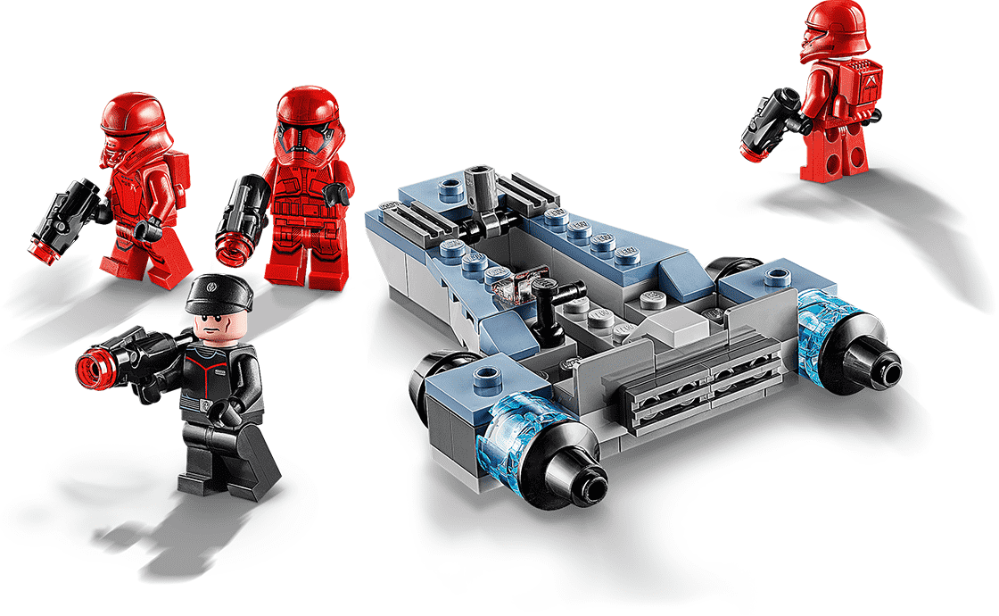 Конструктор LEGO Бойовий набір штурмовики ситхів 105 деталей 75266, фото №4