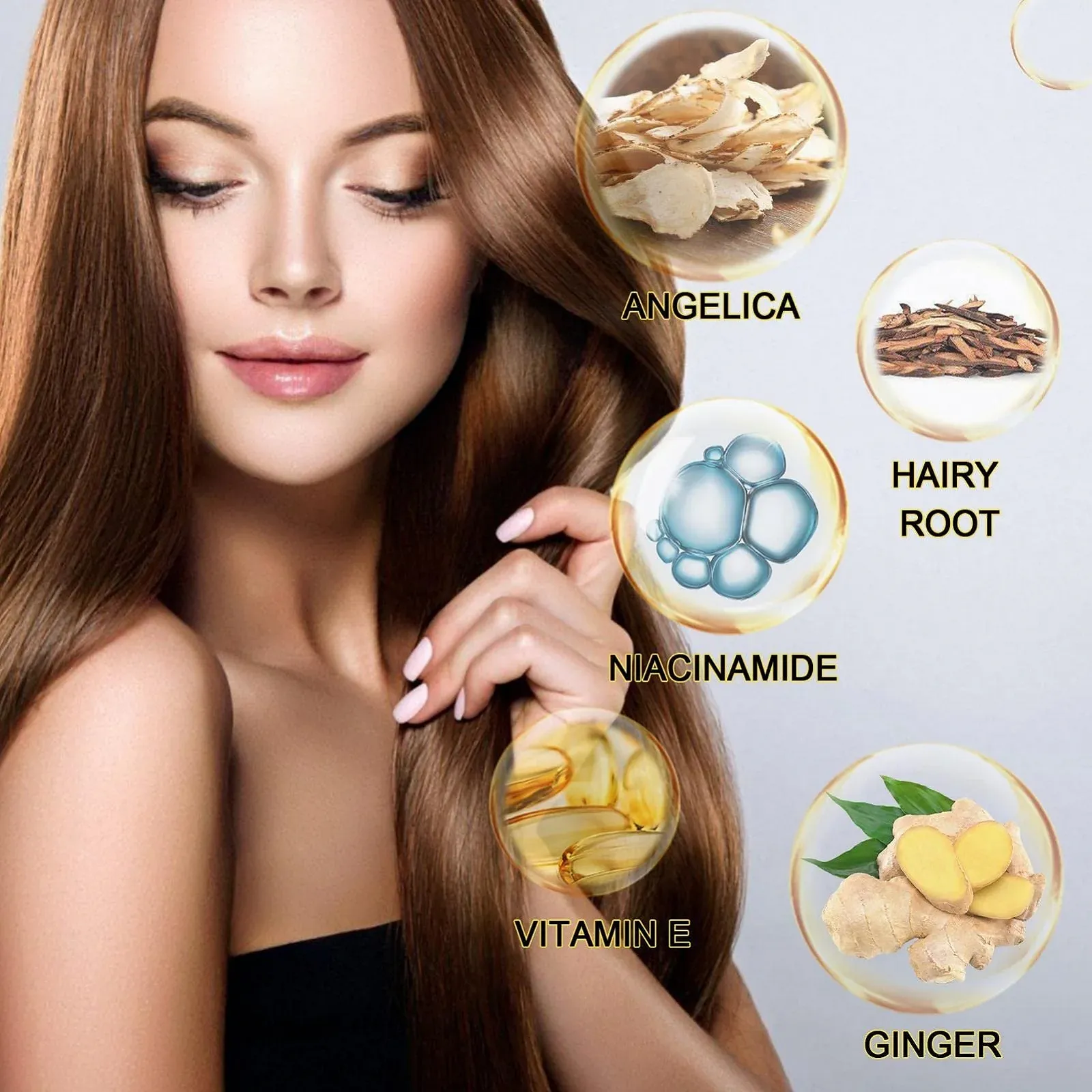 Есенція для росту волосся Delr, 20 мл, фото №4