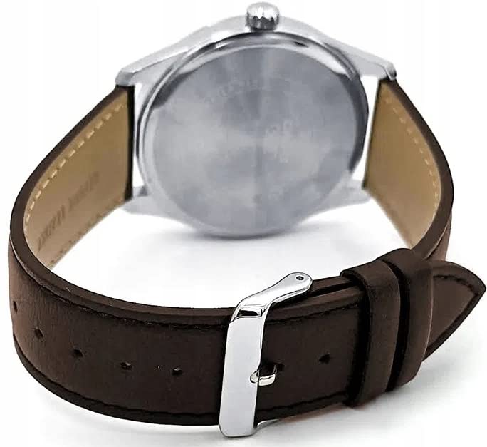 Часы Casio MTP-E180L-5AVEF Коричневый Полосы, фото №2