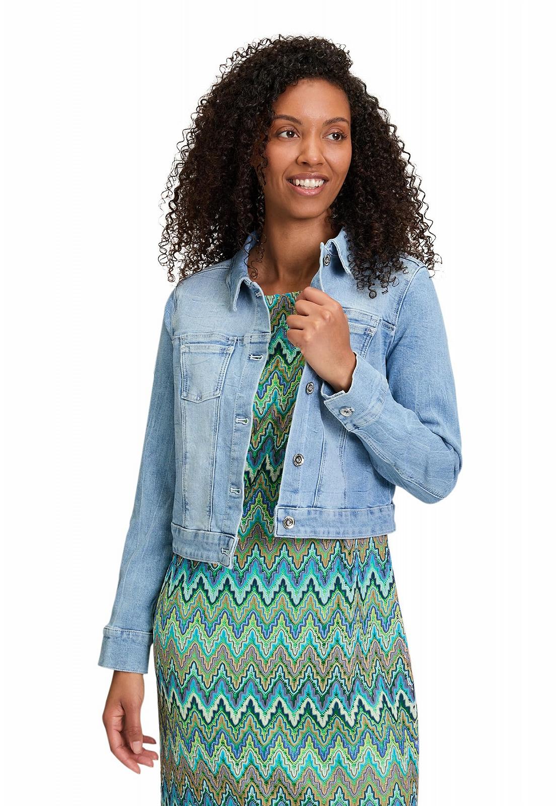 Джинсова куртка Betty Barclay з довгими рукавами, фото №6 Джинсова куртка Betty Barclay з довгими рукавами, фото №6