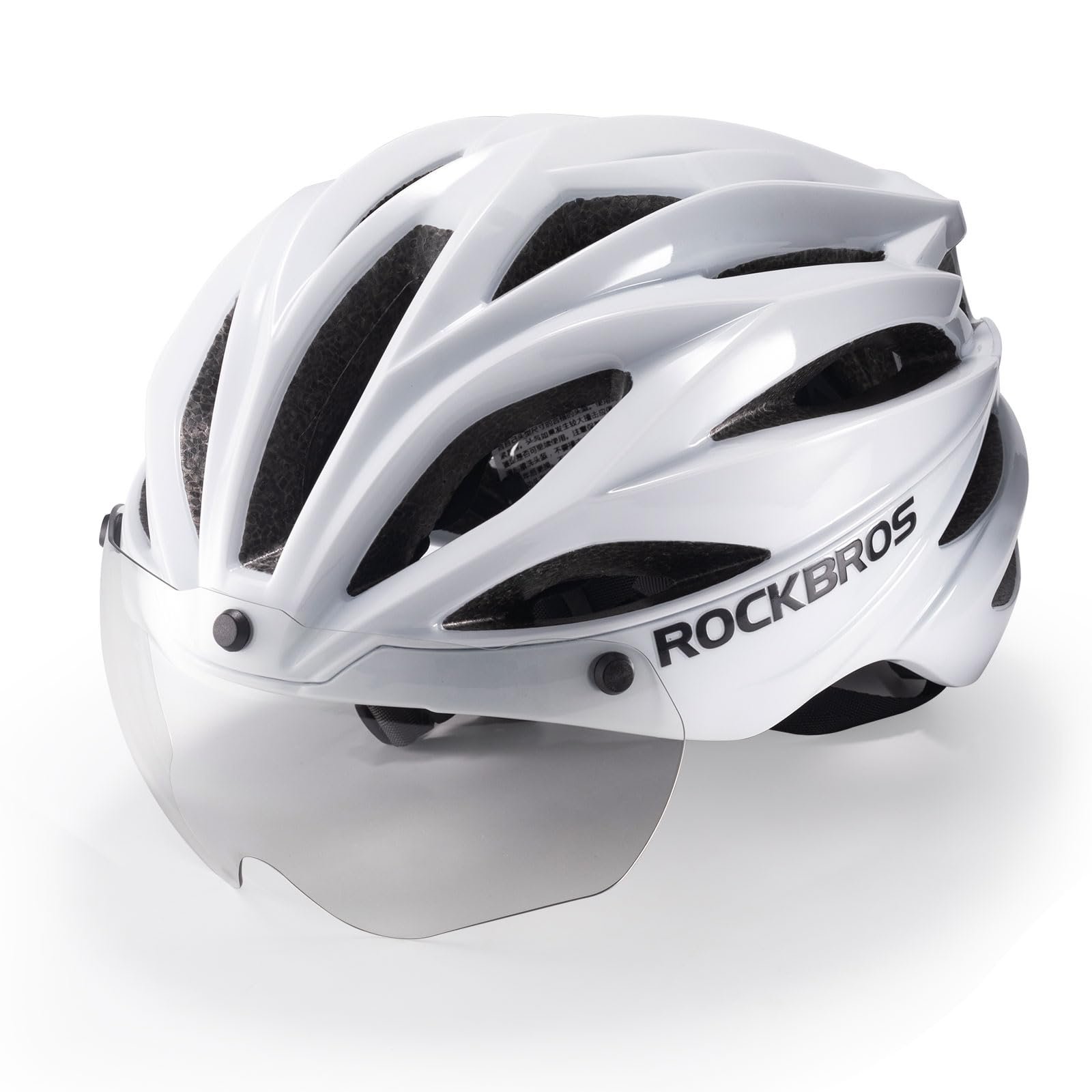 Шолом велосипедний ROCKBROS з візором, MTB, 58-62 см, фото №1