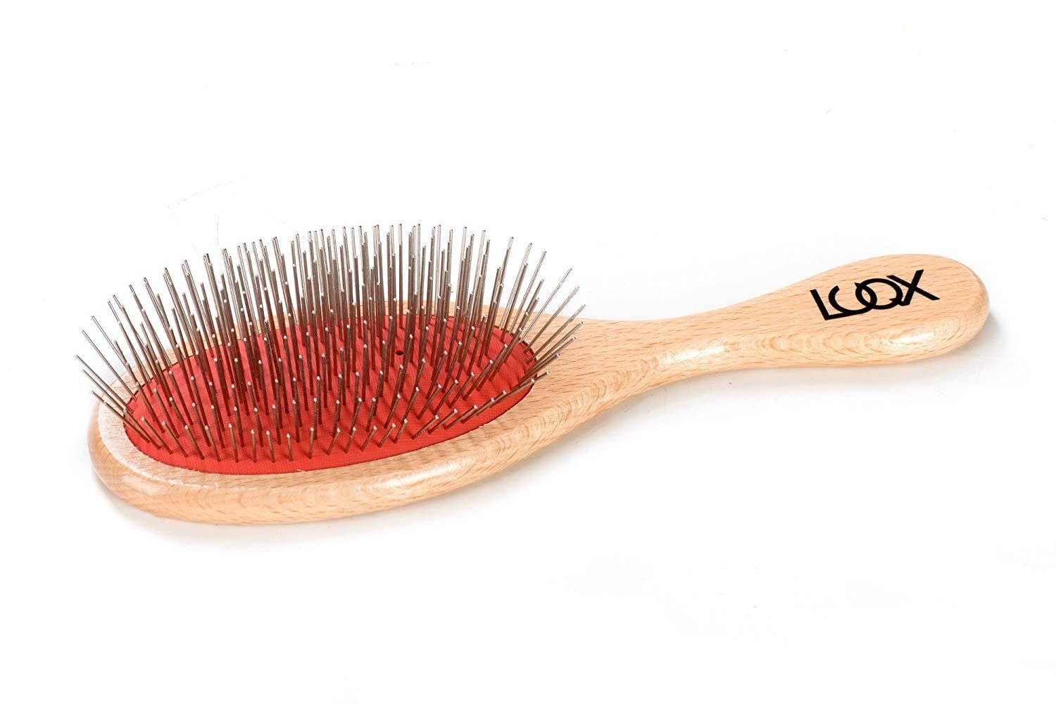 Щітка для волосся LUQX Special Thick Hair No II для дуже густого та важкого волосся з дуже довгими сталевими штифтами, фото №1