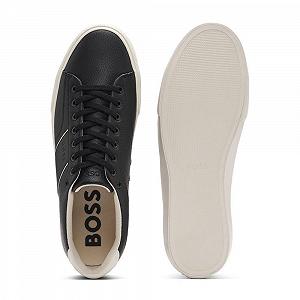 Кросівки BOSS Aiden Tenn Flpp Чоловічі на шнурівці synthetic.ua - Фото 1
