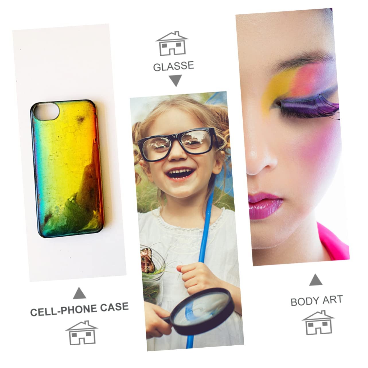 Металлические жемчужины Healeved для ногтей, 2 шт., фото №6