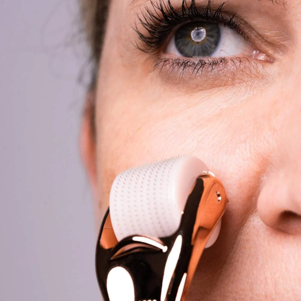 Дермаролер M1 Select голчастий 0.5 мм, для домашнього використання, 540 голок з медичного титану, фото №4