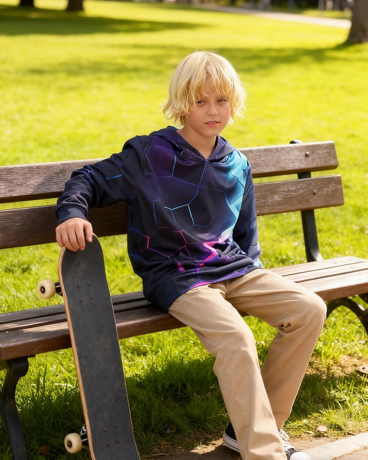 Худі Belovecol для хлопчиків та дівчаток, худі з 3D-принтом, фото №3