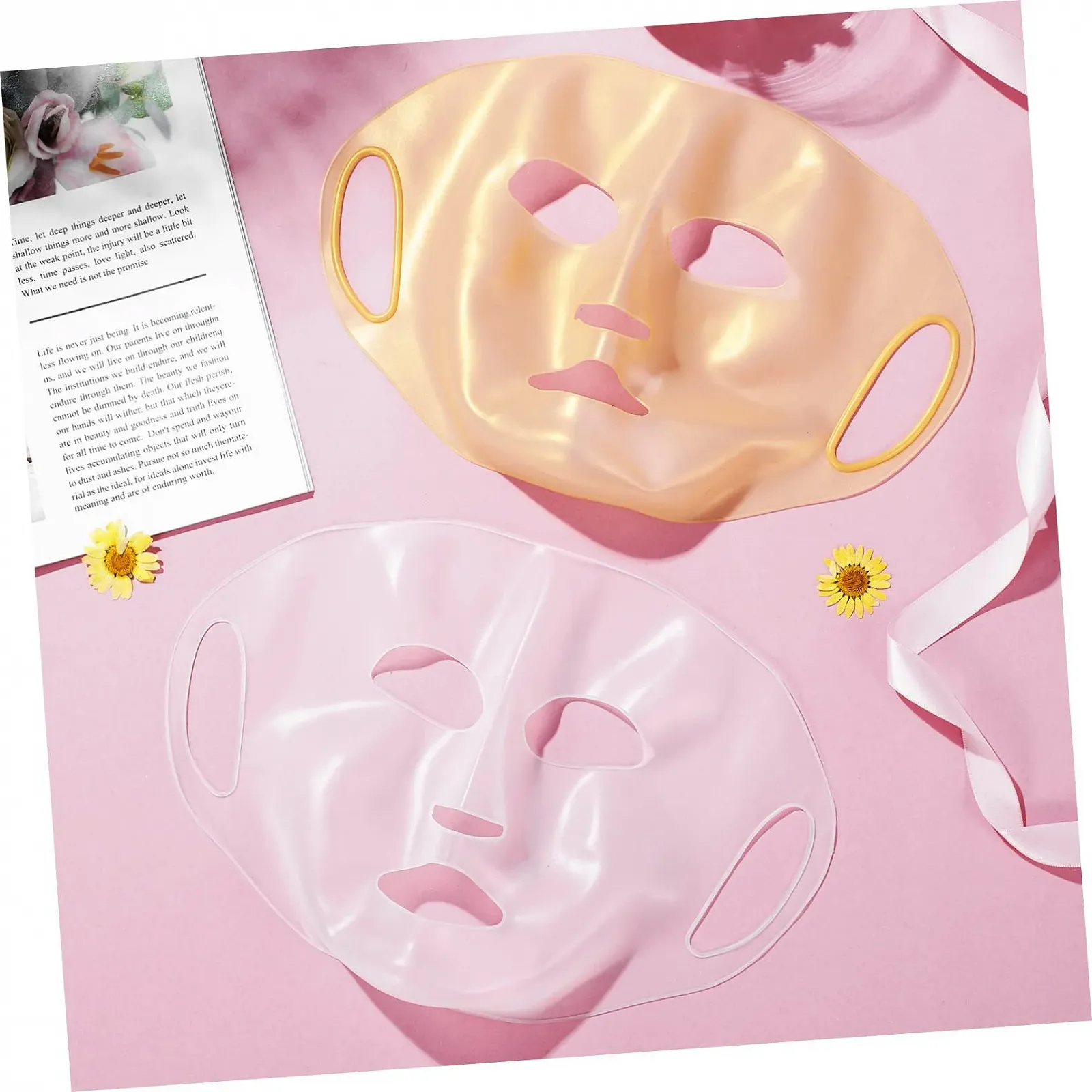 Маска Силіконова Healvian 3 шт. Багаторазова Зволожуюча, фото №9