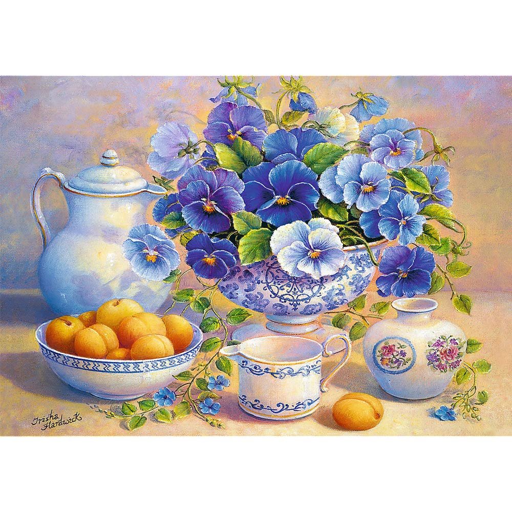 Пазли 1000 елементів Синій букет, фото №2