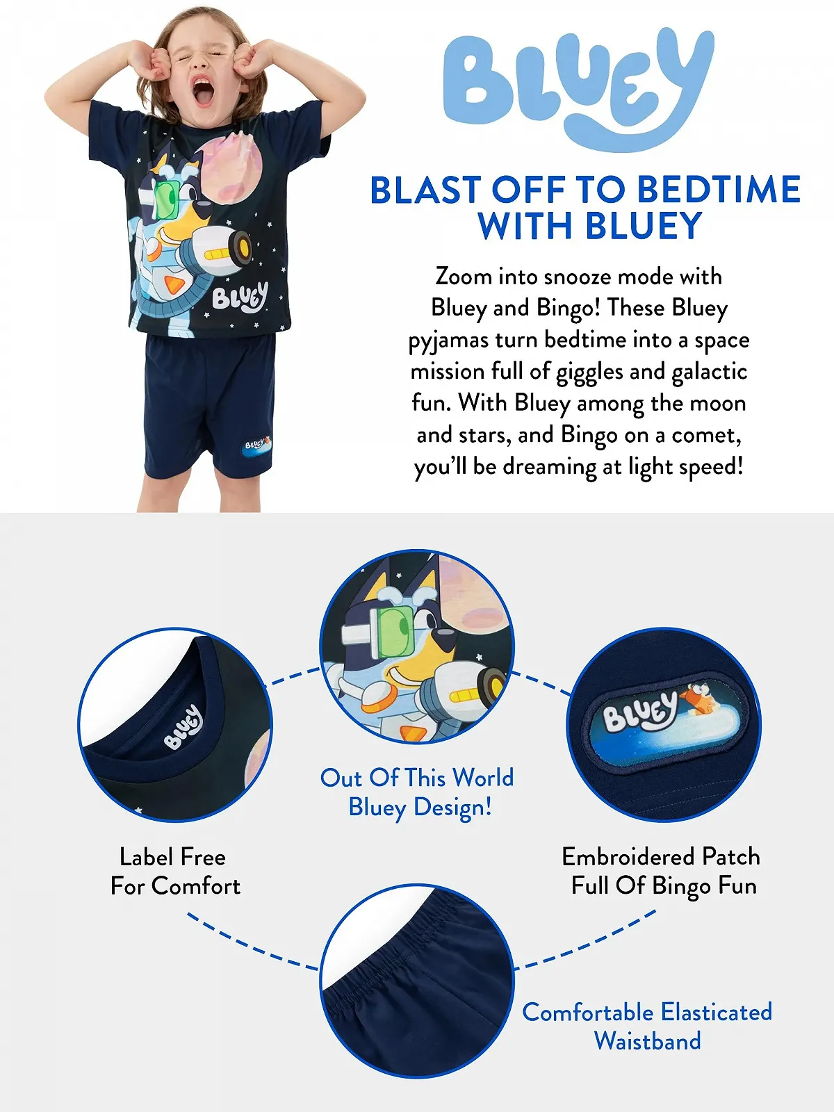 Піжама BlueY Шорти літня дитяча для хлопчиків, фото №6 Піжама BlueY Шорти літня дитяча для хлопчиків, фото №6