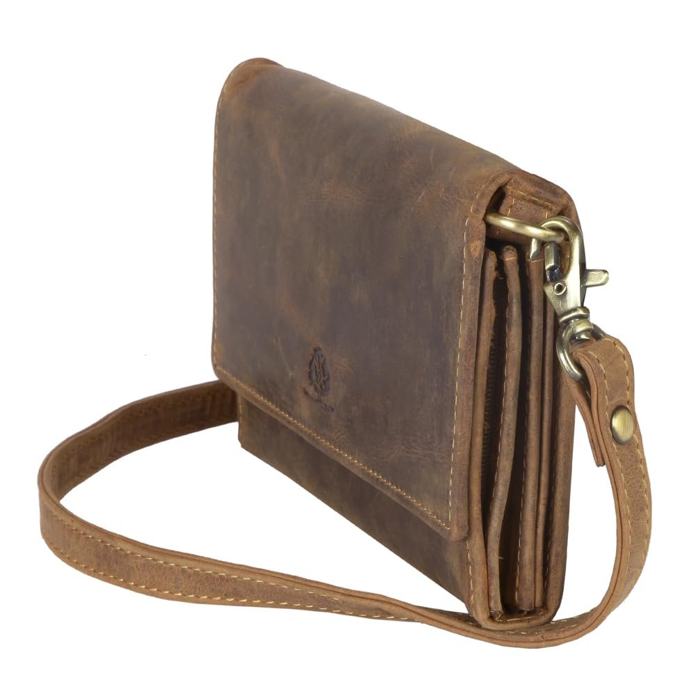 Кошелек Greenburry Vintage RFID 1552 Женский на молнии Чехол для мобильного телефона, фото №3