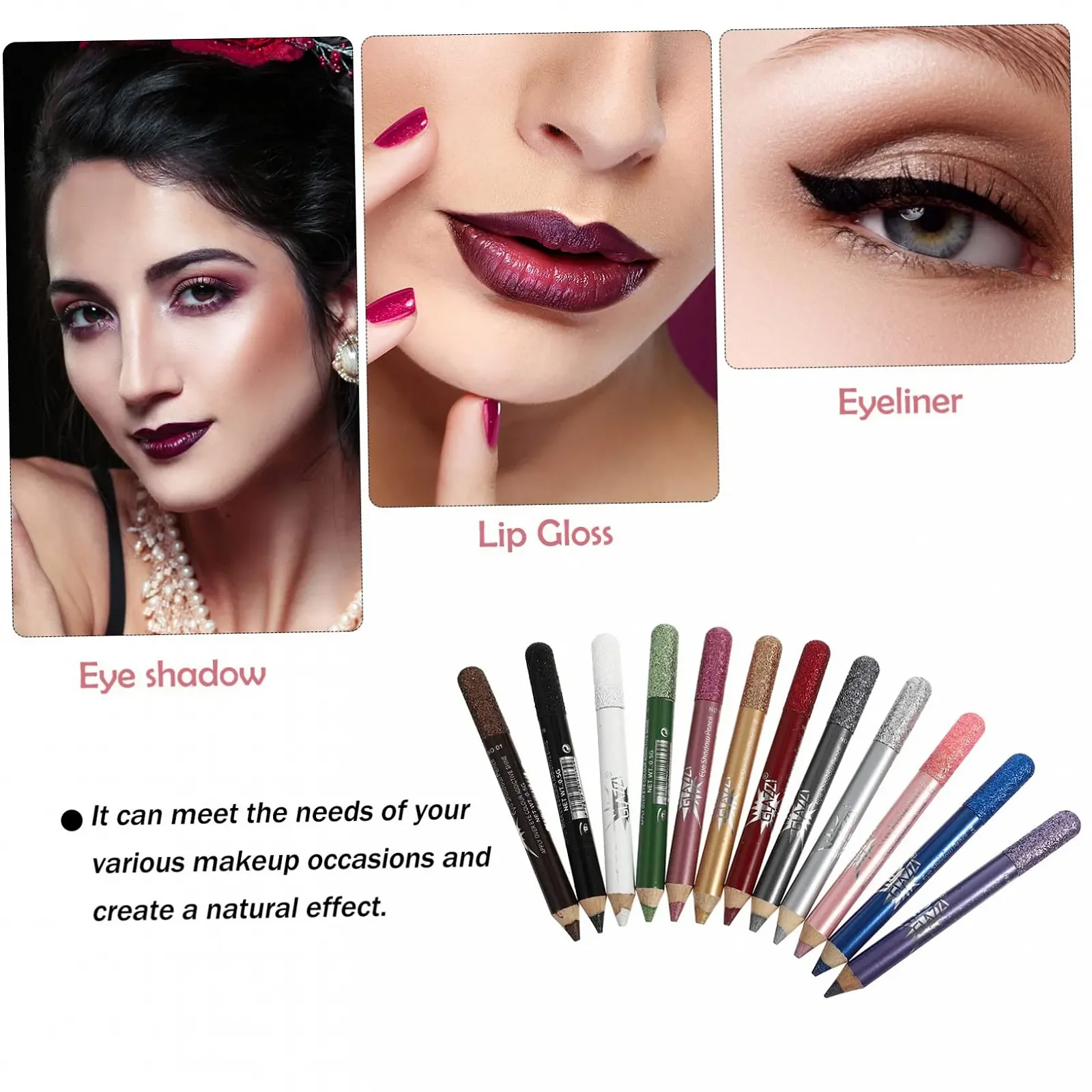 Набор Angoily Waterproof Eyeliner Pens, фото №5 Набор Angoily Waterproof Eyeliner Pens, фото №5