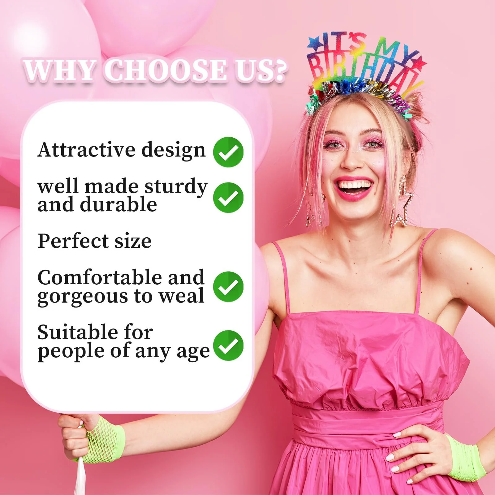 Обруч На День Рождения Радужный, фото №4 Обруч На День Рождения Радужный, фото №4