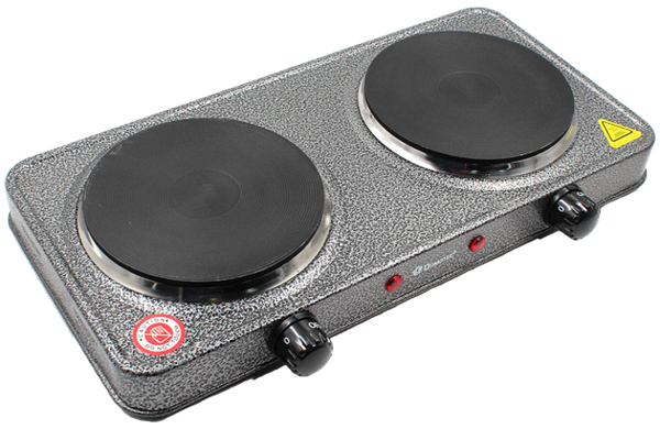 Электрическая плита Domotec MS-5822 2 диска 2000 Вт, фото №1 Электрическая плита Domotec MS-5822 2 диска 2000 Вт, фото №1