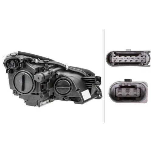 Фара HELLA 1LS 008 821-331 для MERCEDES-BENZ, левая, фото №2