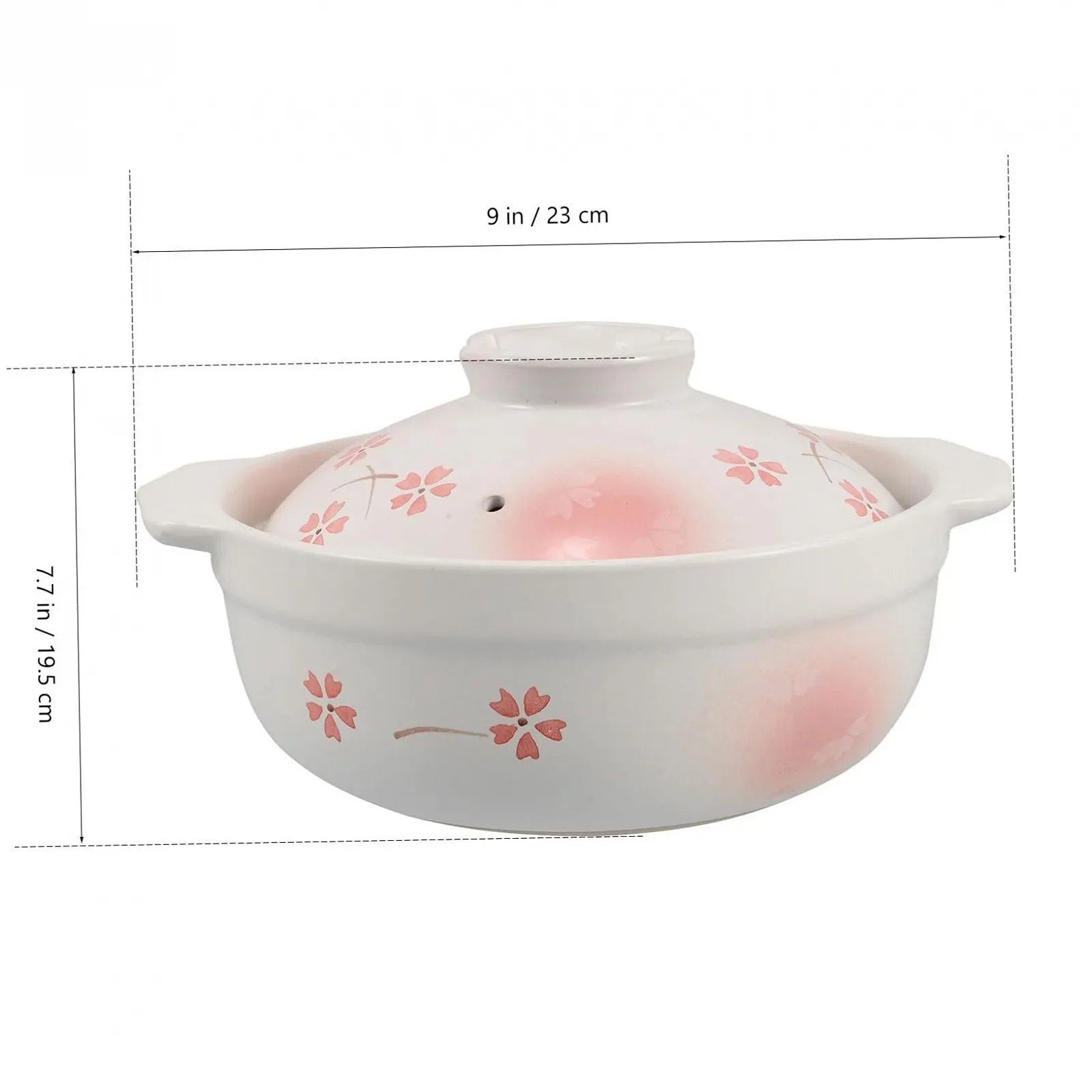 Каструля Japanese Donabe глиняна з кришкою жаростійка, фото №2