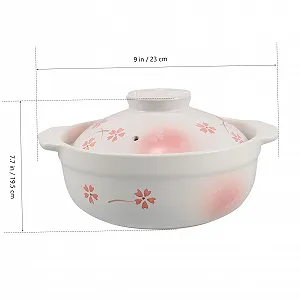 Кастрюля Japanese Donabe глиняная с крышкой жаропрочная synthetic.ua - Фото 1