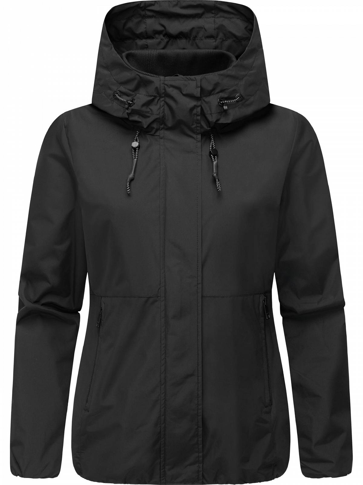Легкая Переходная Куртка Ragwear Sunniva Light YOUMODO Женская, Водонепроницаемая и Дышащая Осенняя Куртка, Короткая с Капюшоном,, фото №4