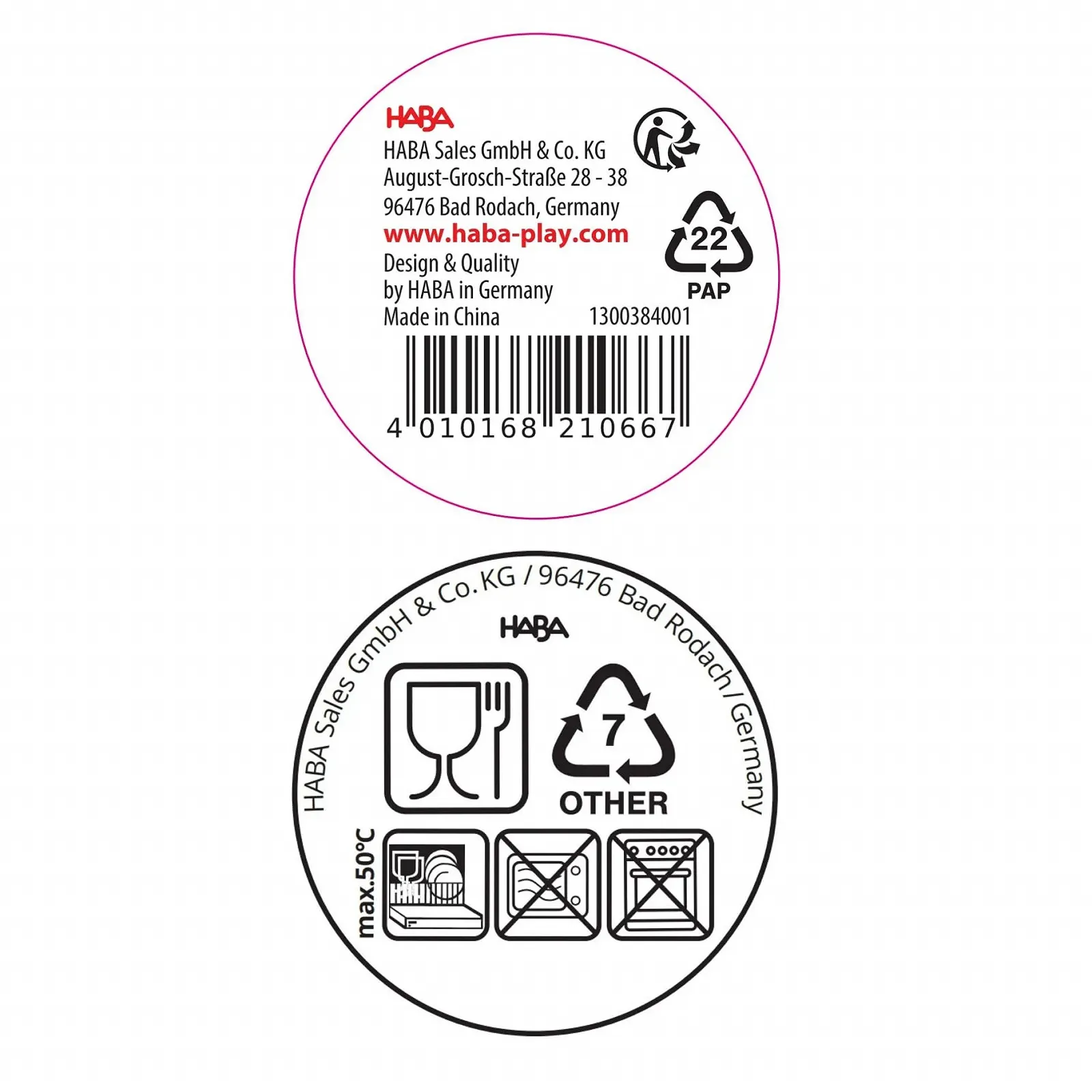 Тарелка HABA Vicky, фото №2 Тарелка HABA Vicky, фото №2