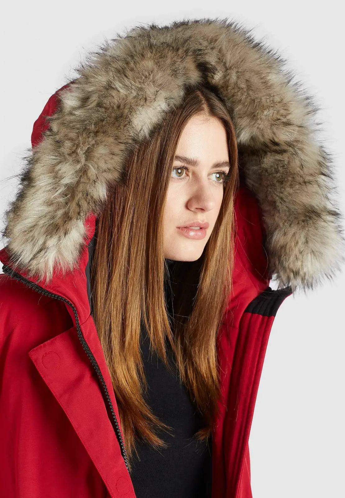 Парка Khujo Malousa Женская Однотонная, фото №7 Парка Khujo Malousa Женская Однотонная, фото №7