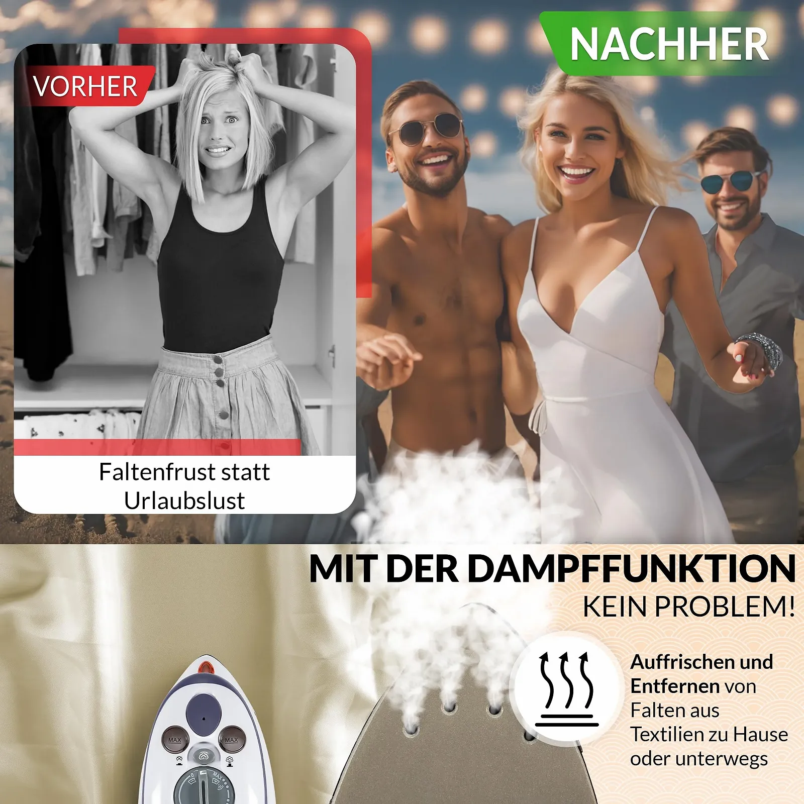 Дорожня праска Prym Mini з сумкою Knitfever, фото №3