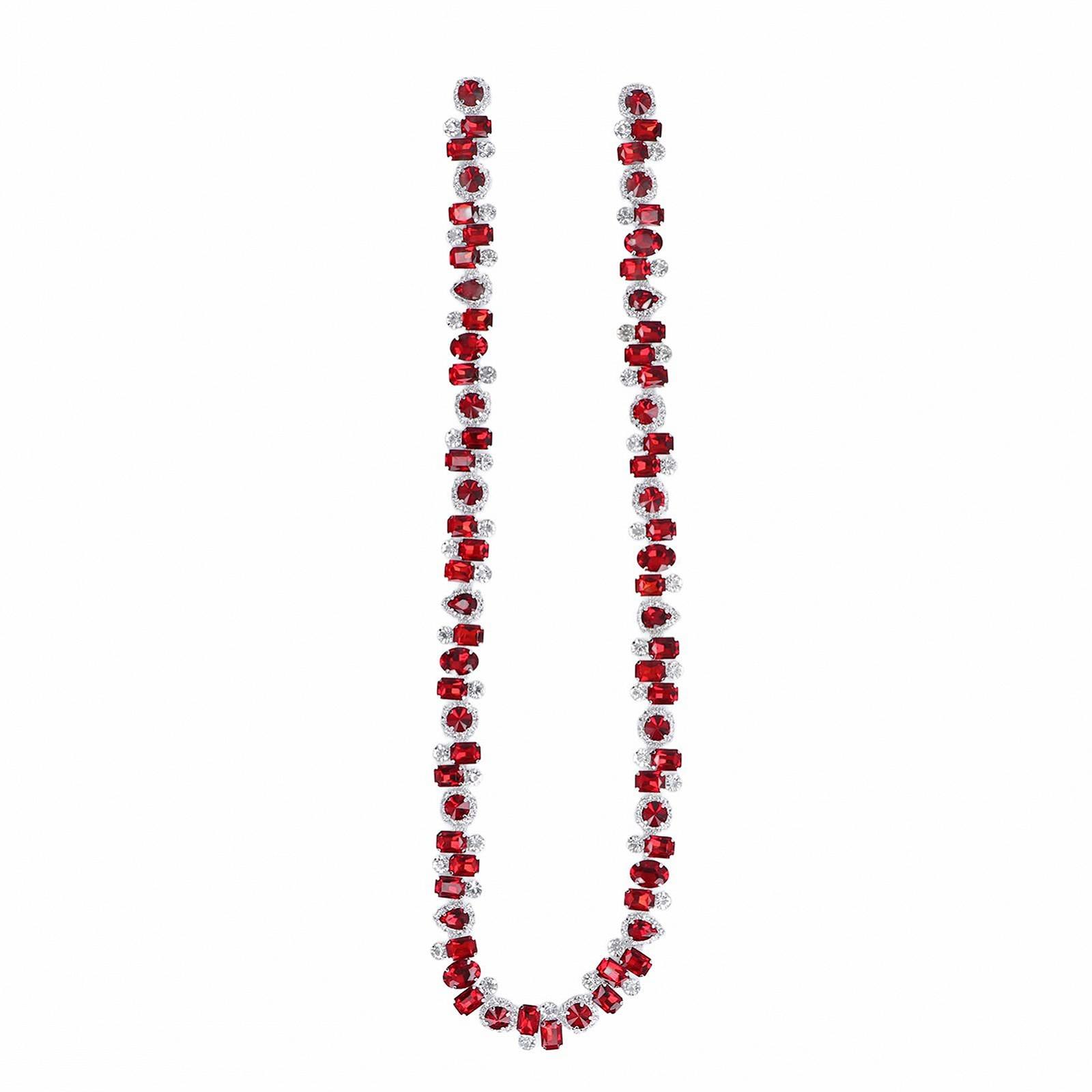 Бусины Стекло Красный, фото №2