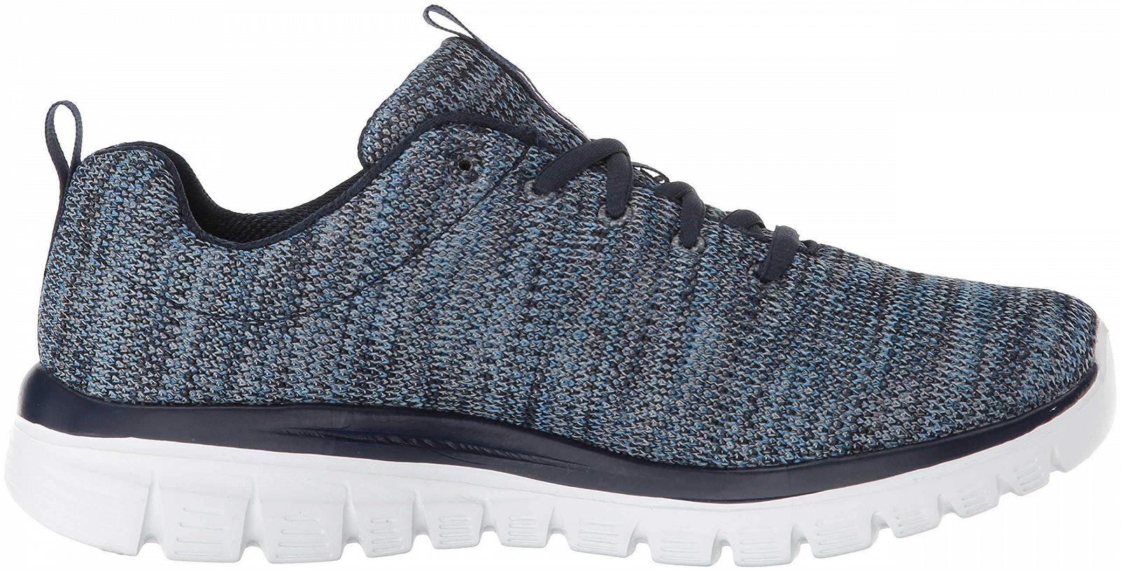 Кроссовки Skechers 12614/BKW Женские, фото №3