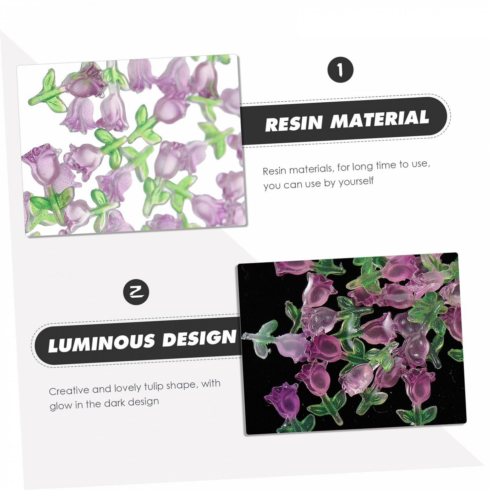 Подвески для ногтей Тюльпан FRCOLOR 30 шт., фото №8