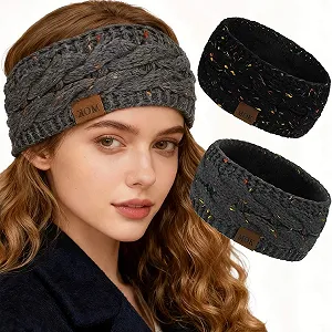 На голову Вязаная Зимняя - Фото 1