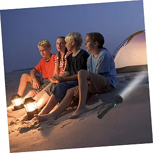 LED Ліхтар Vaguelly Перезаряджуваний ліхтар Надзвичайно яскравий для кемпінгу для активного відпочинку synthetic.ua - Фото 1