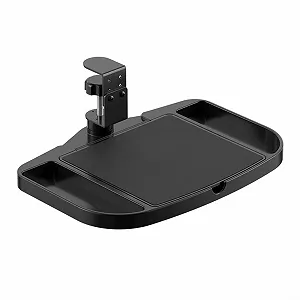 Держатель для ноутбука Настольный Регулируемый Clip-On Pad-Rack Многофункциональный Органайзер для стола Углеродистая сталь - Фото 1